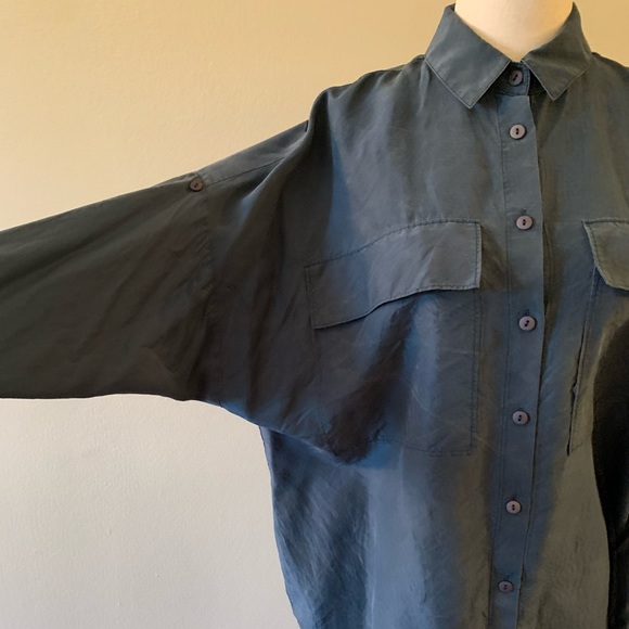 Vintage Silk Blouse - Picture 2 of 5